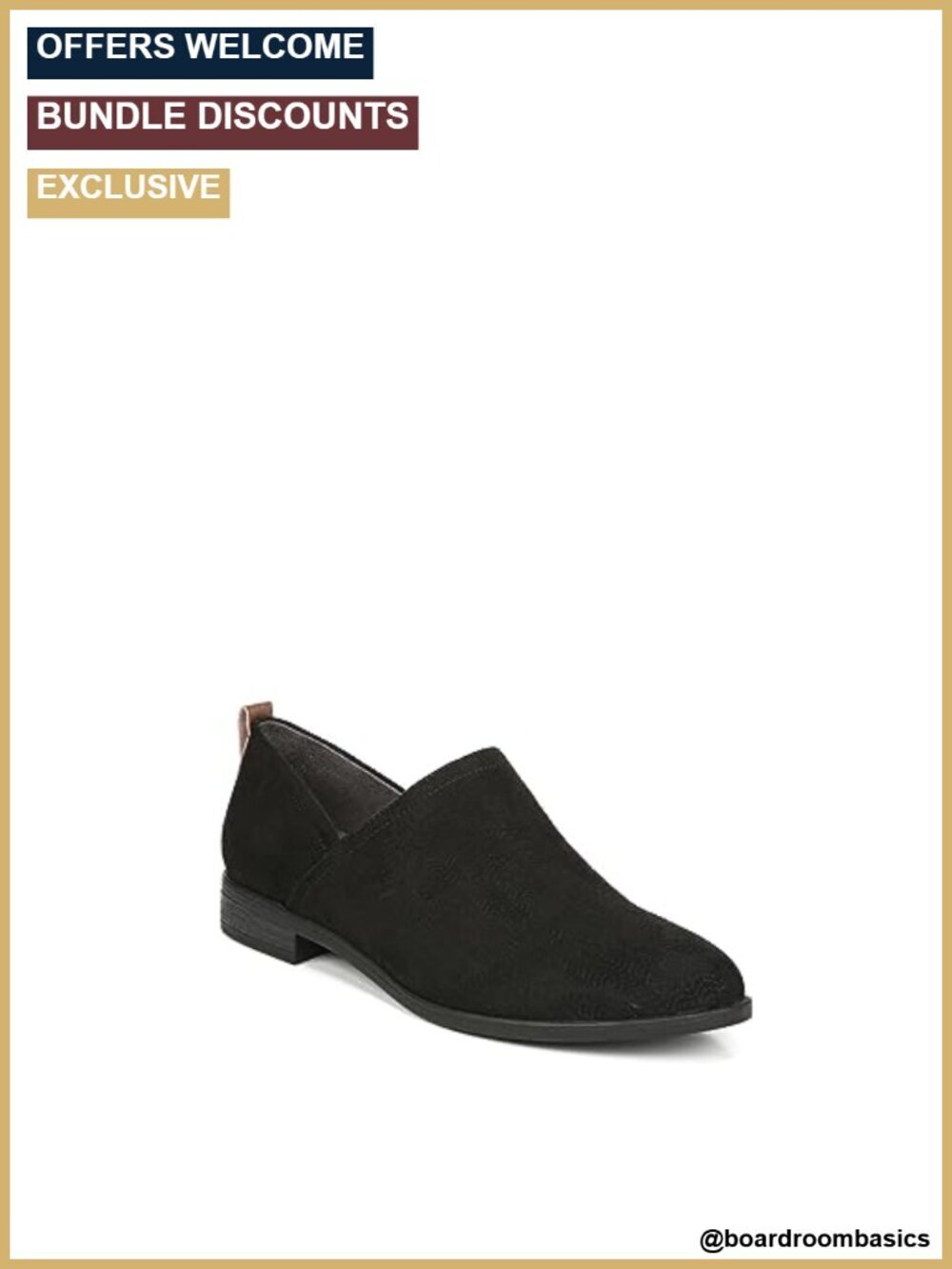 Women's Slip-On Loafer with Recycled Materials & Insole Technology